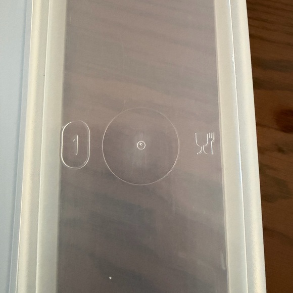 Tupperware 3 Pieces Set Black and White Kitchen Storage Container - Picture 10 of 11